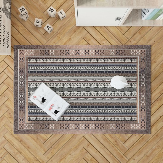 Hegic Pamuk Taban Kaymaz Salon Halısı Hegic Pamuk Taban Kaymaz Salon Halısı