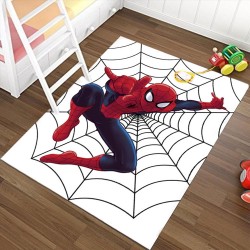 Spiderman Çocuk Odası Halı Örtüsü 